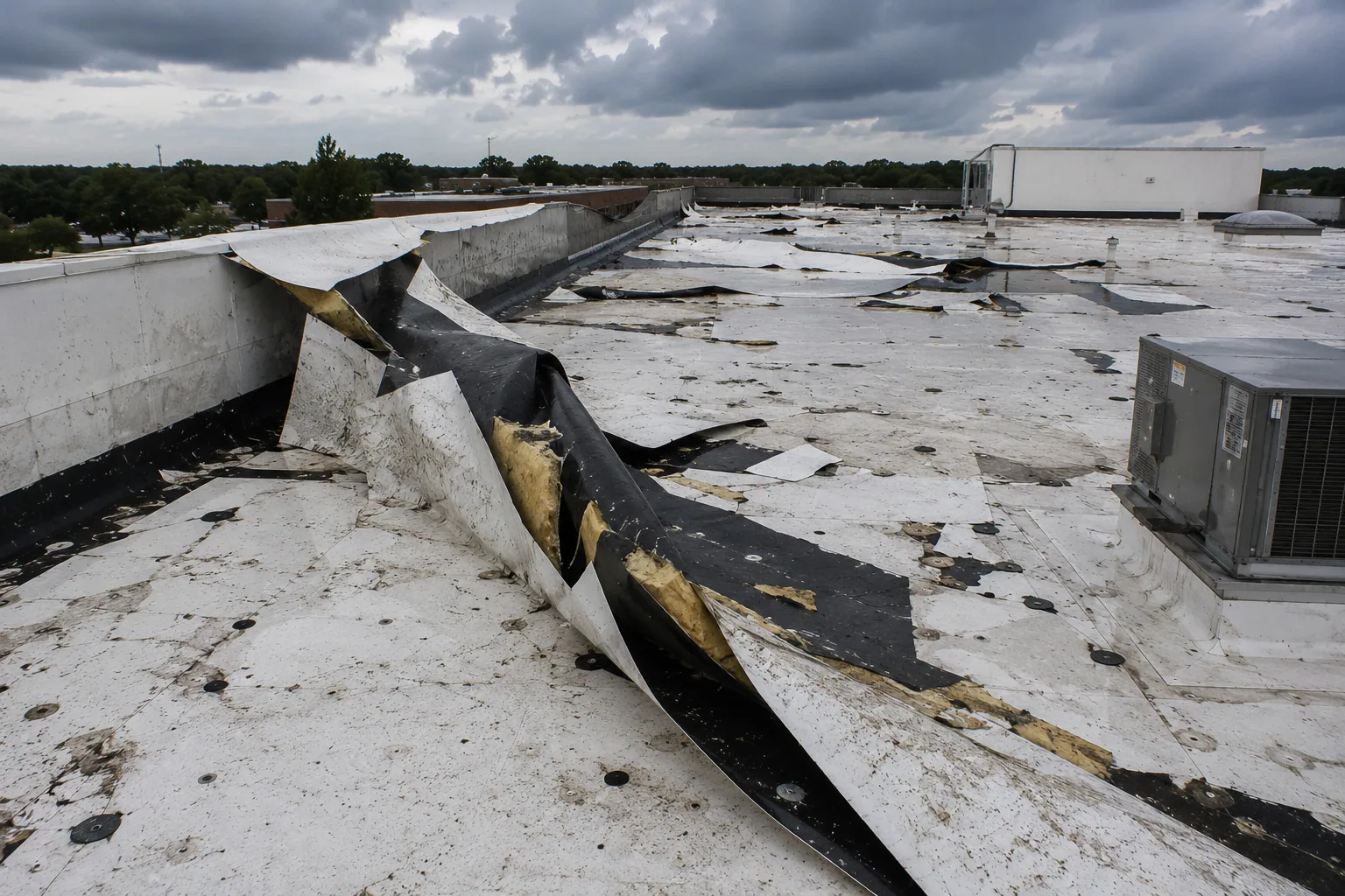 Commercial Roof Repair After Fire Damage in Arvada, CO