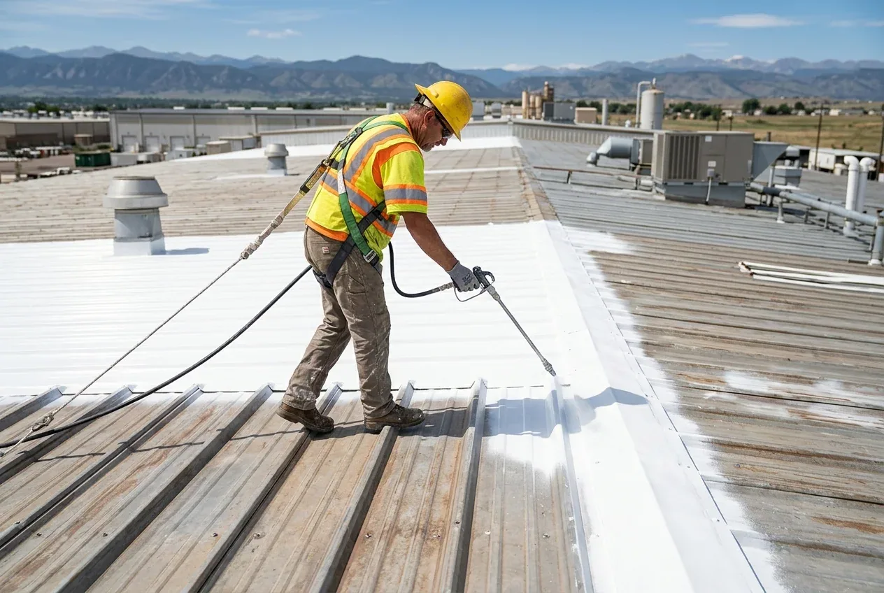 Commercial Roof Seam Failure Repair in Arvada, CO