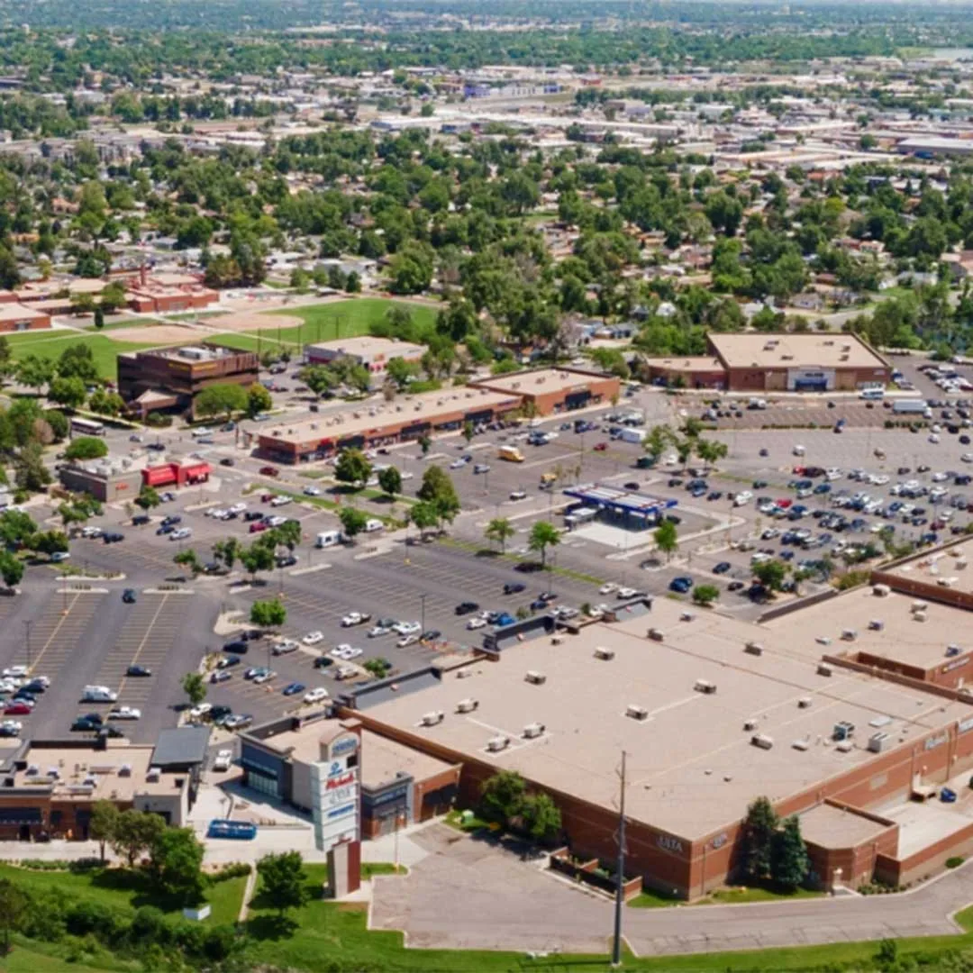 Commercial buildings in Arvada