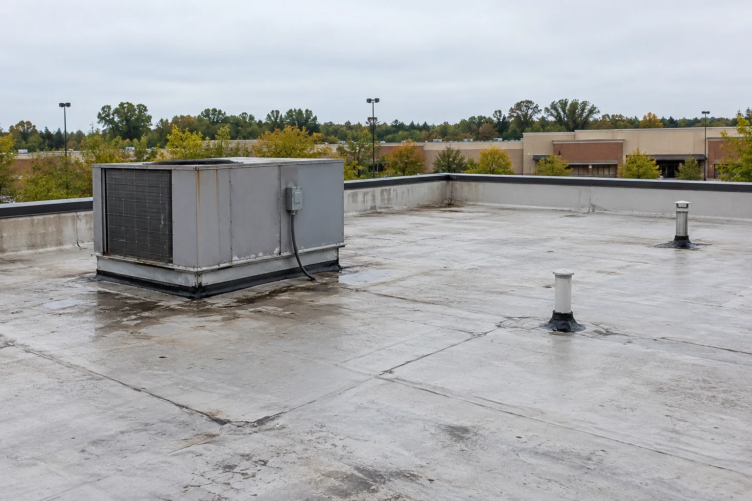 Shopping Center Roofing