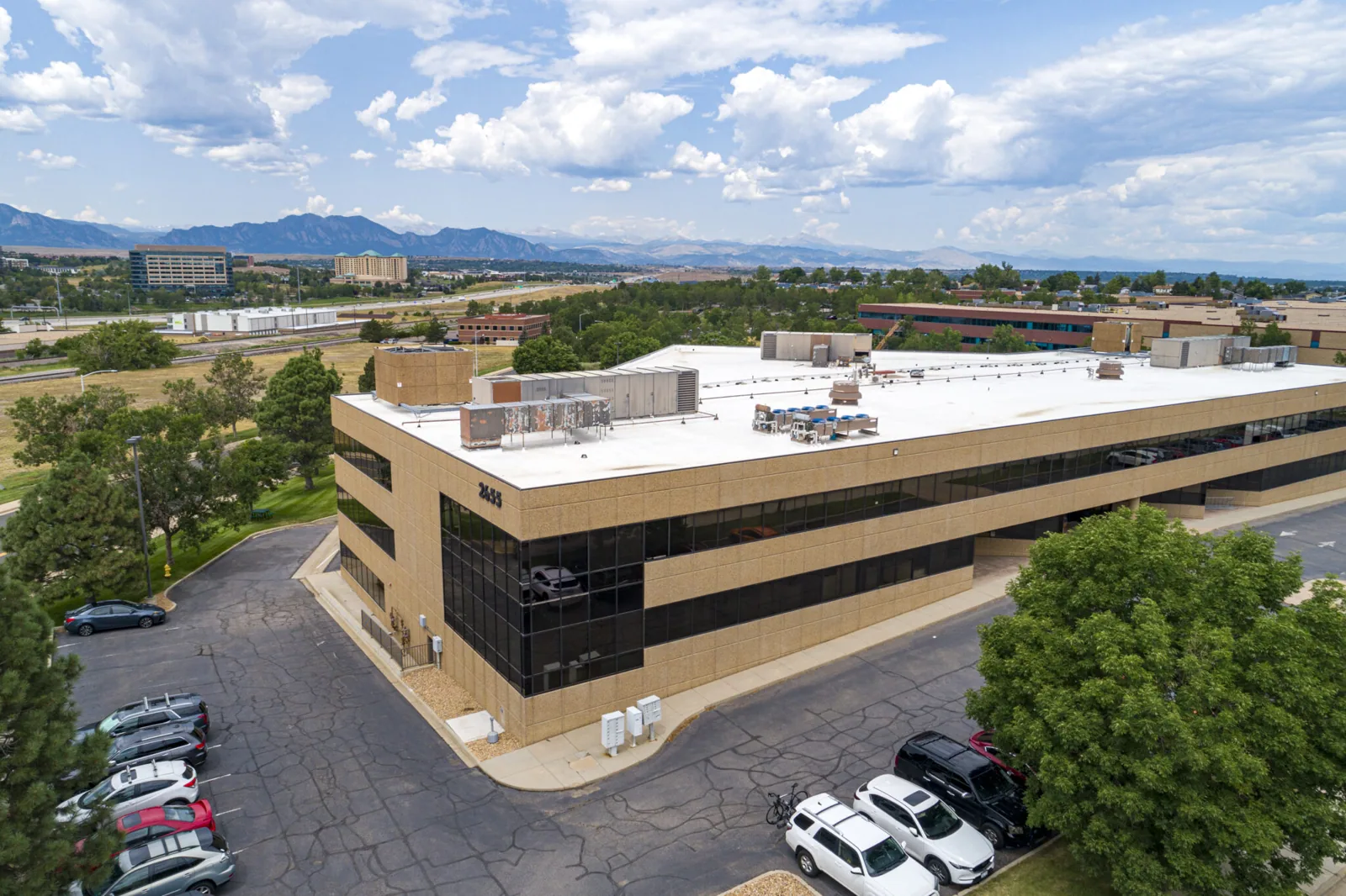 Commercial Roofing at Broomfield Business Center, CO