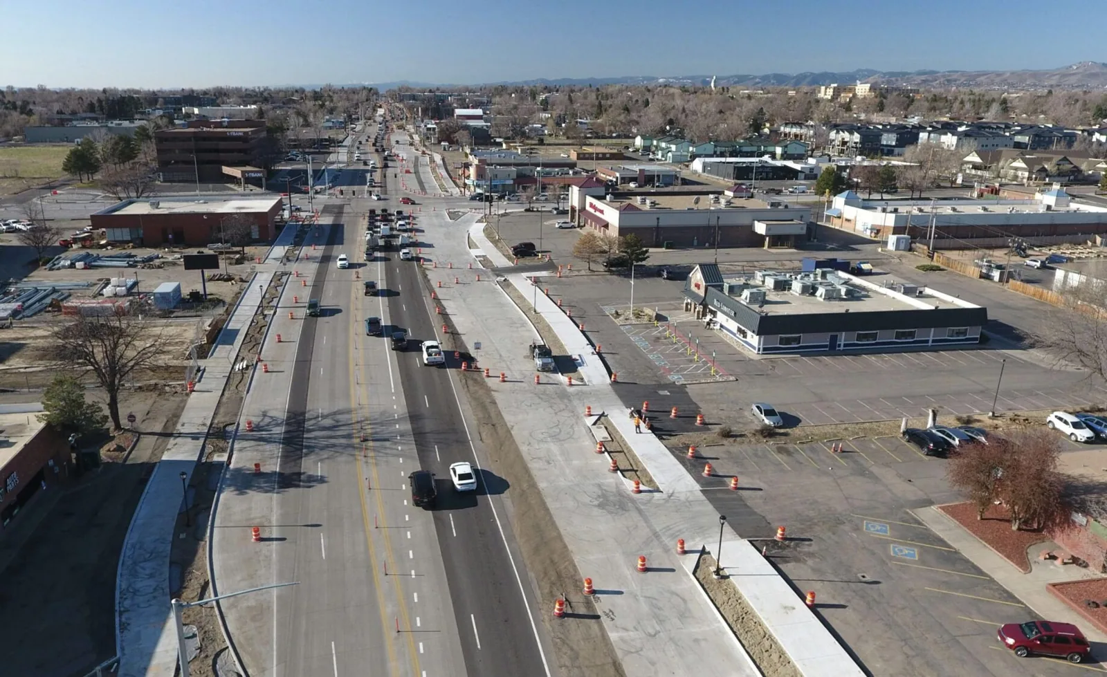 Commercial Roofing along Wadsworth Boulevard, Arvada, CO